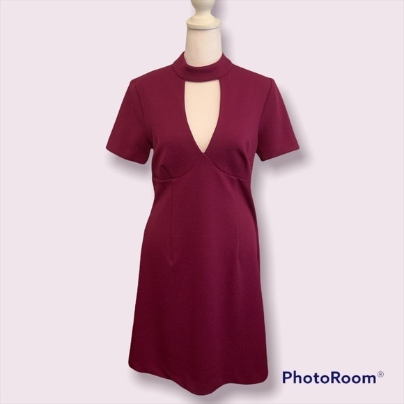 trina Trina Turk A-Line Sheath Magenta Dress Size 6 - Picture 2 of 7